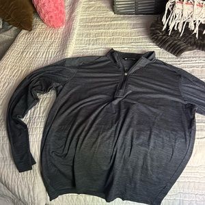 Travis Mathew quarter zip grey pullover